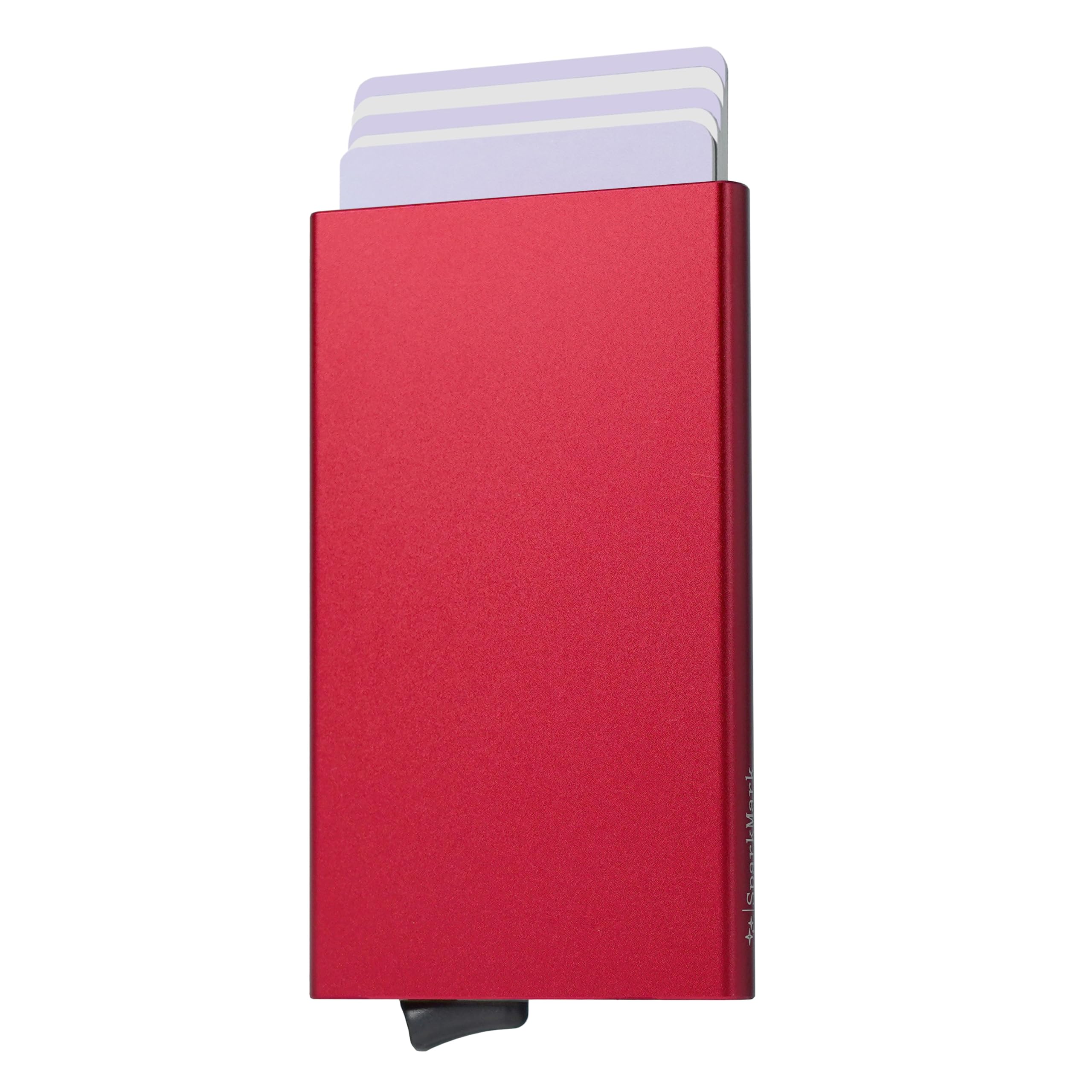 SparkMark Slim Metal Wallets | RFID Blocking Credit Card Holder Wallet | Business Card Holder Case | Minimalist Pop Up Wallet for Men and Women