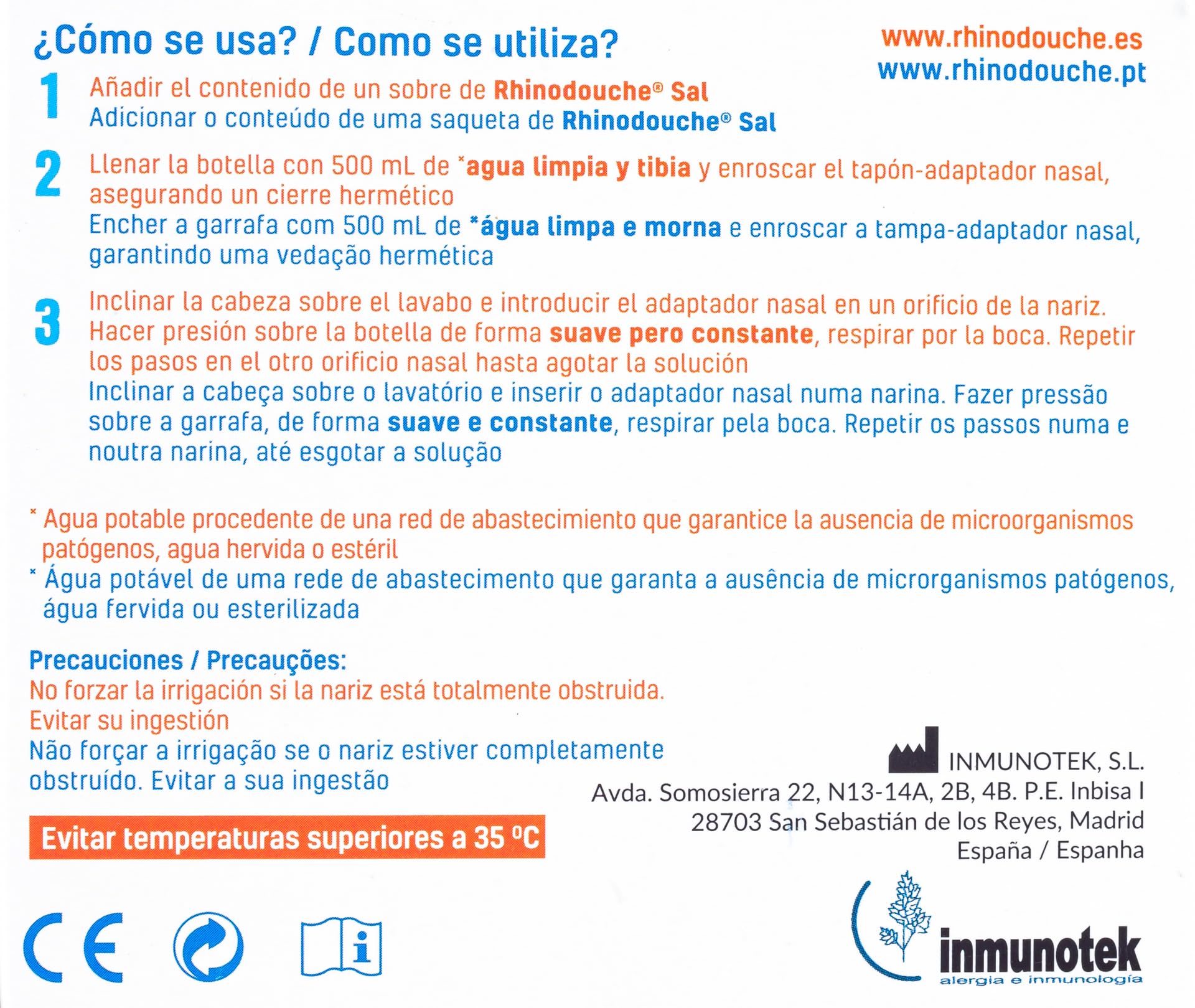 Sinusal Xl 40 Sobres Limpieza Nasal 120 g
