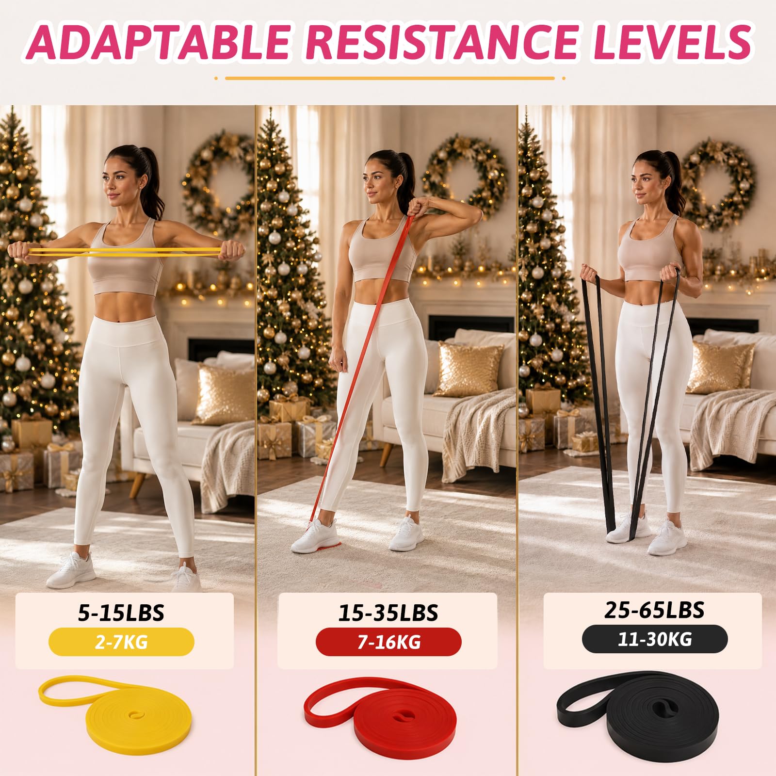 Calendario de Adviento de Fitness 2026 para Mujeres Pilates