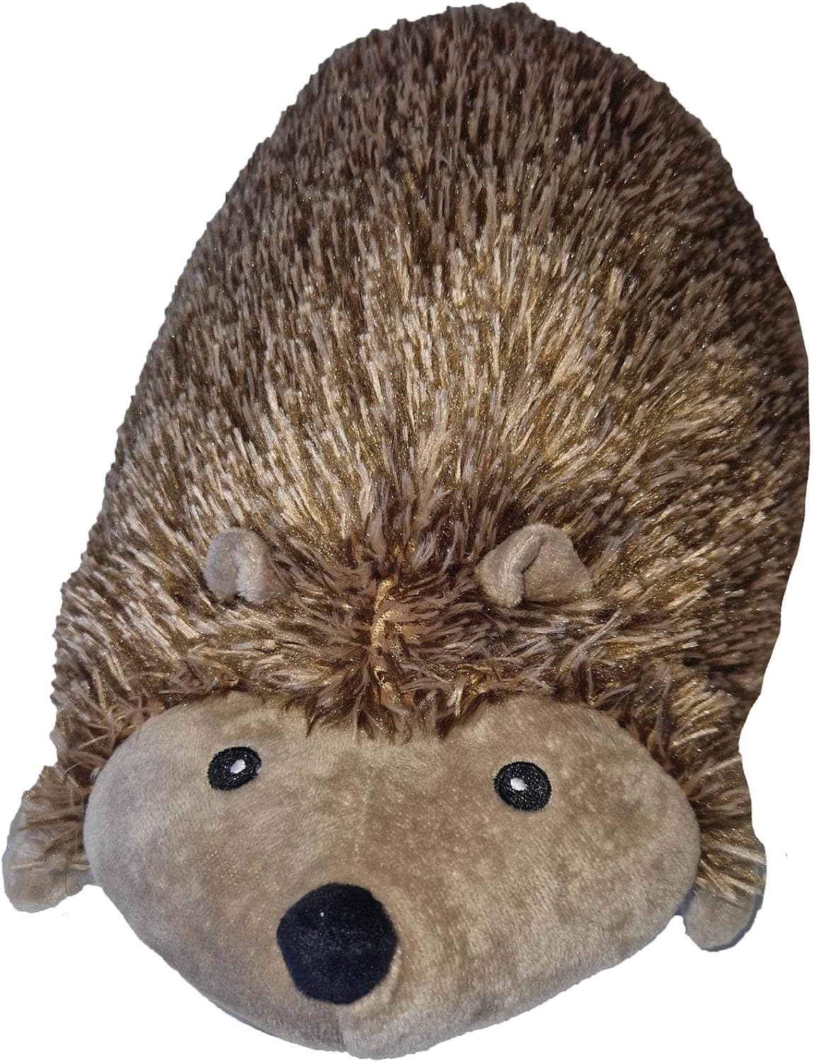 3D Novelty Hot Water Bottle with Removable Cover - Hedgehog Design - Soft Plush Cover - Premium Natural Rubber