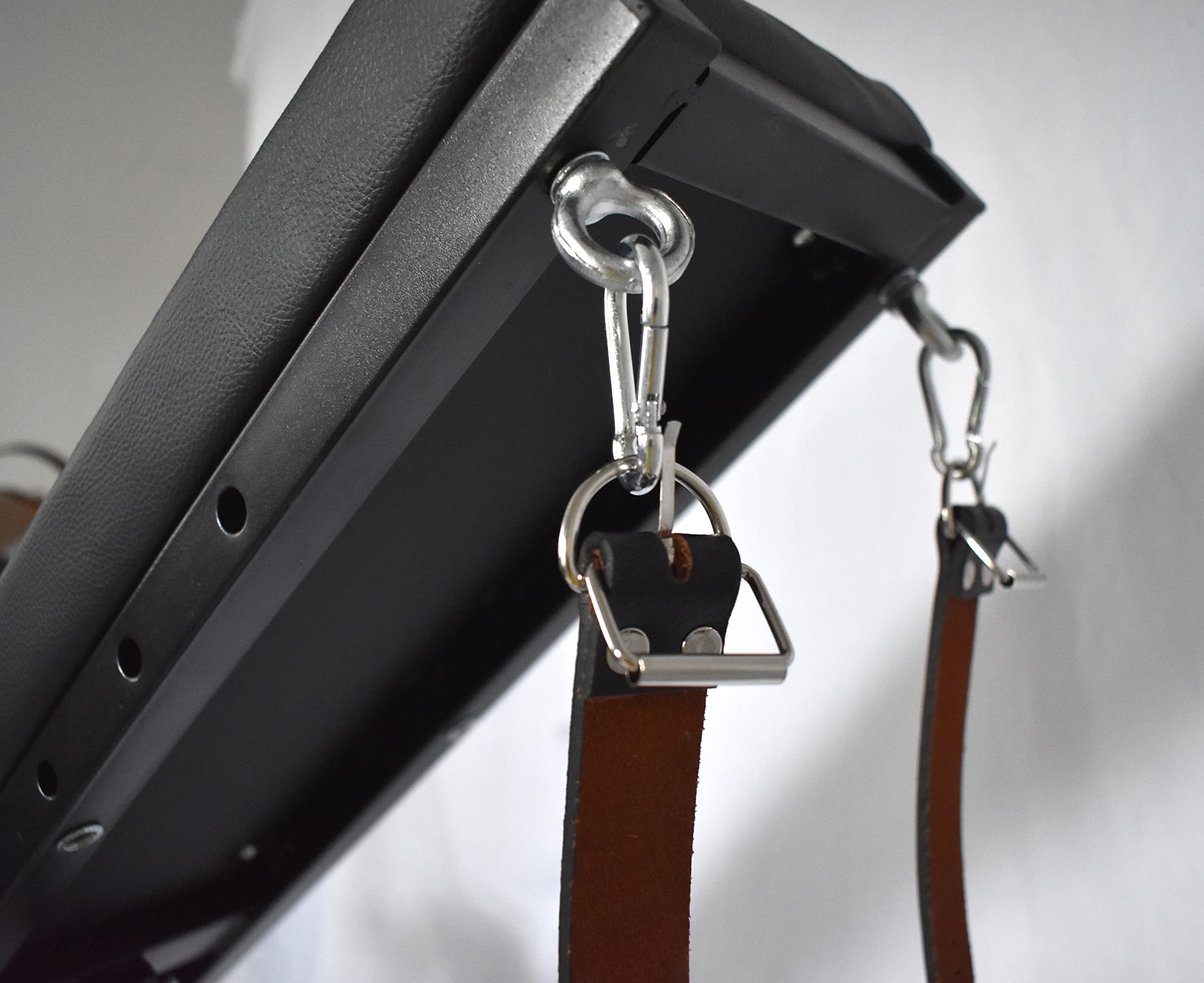 Sedia fetish per bondage ginecologico - Robusta sedia BDSM con vincoli per mani e gambe, schienale regolabile per giochi in clinica e giochi di ruolo erotici