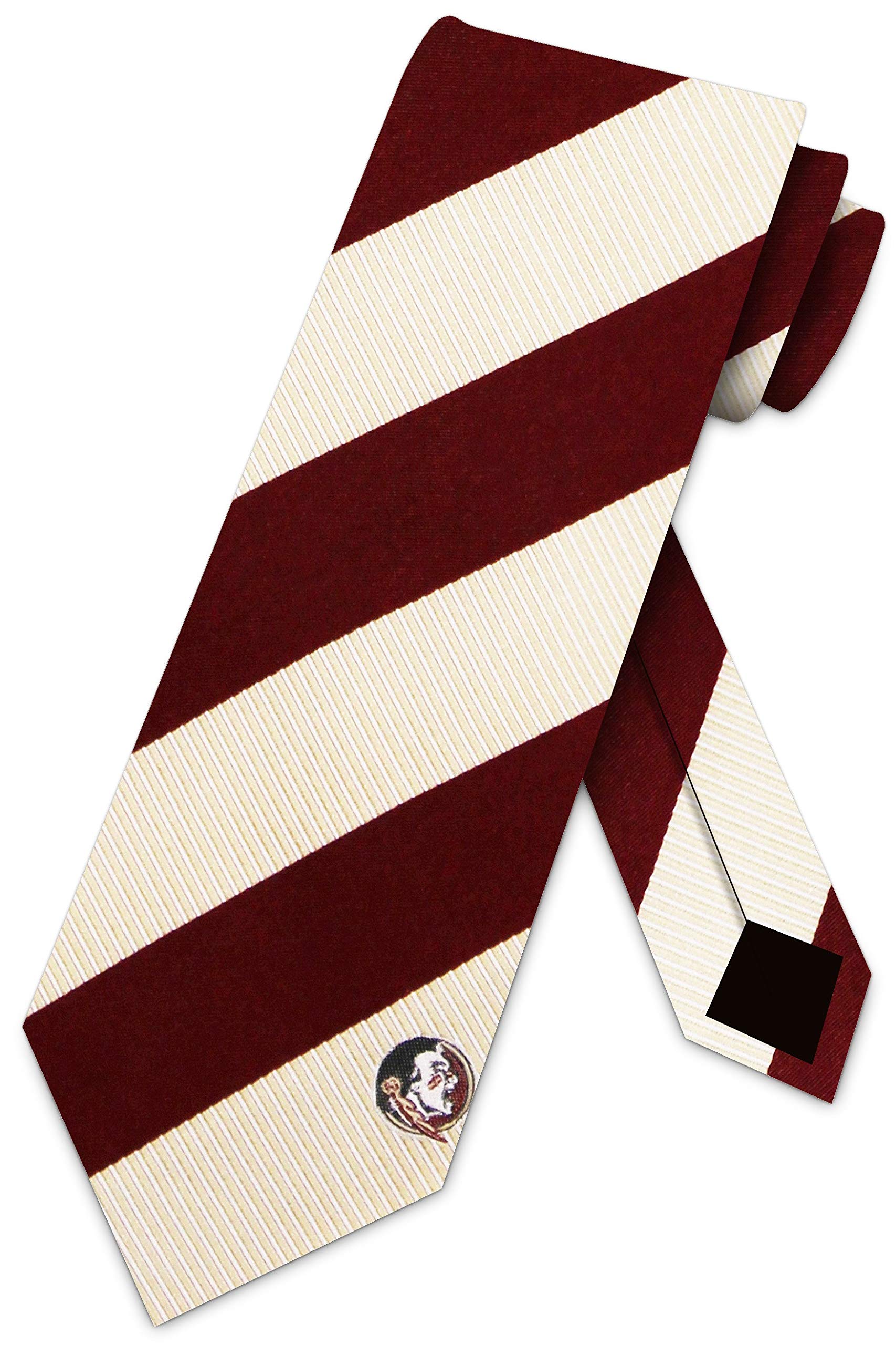 Eagles Wings Florida State University Regiment Woven Silk Tie