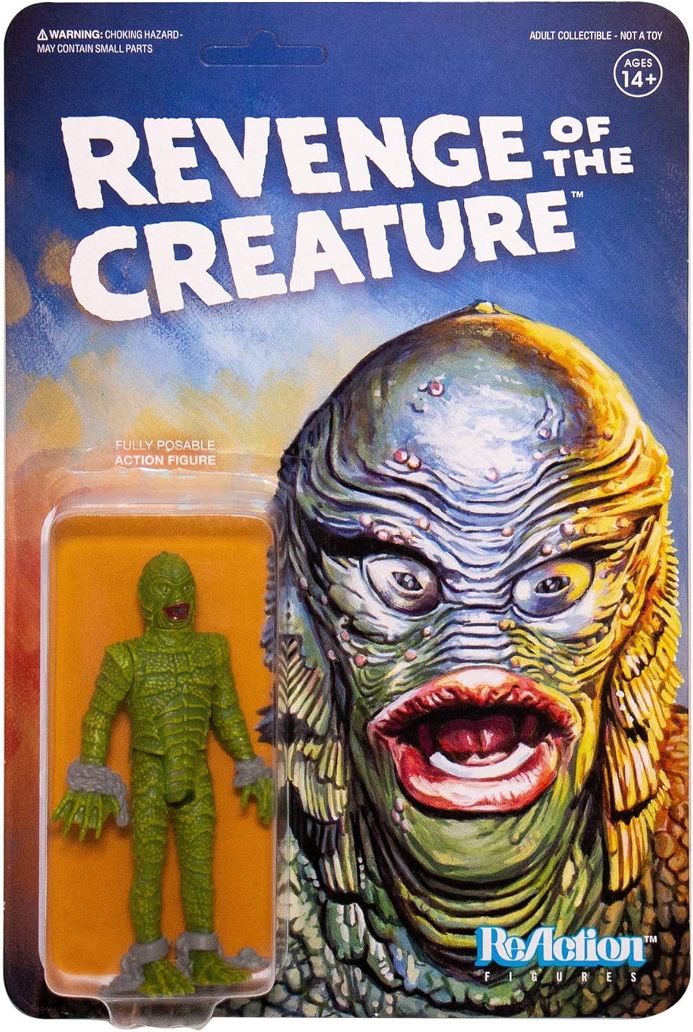 Universal Monsters: Revenge of The Creature Reaction Figure, Multicolor