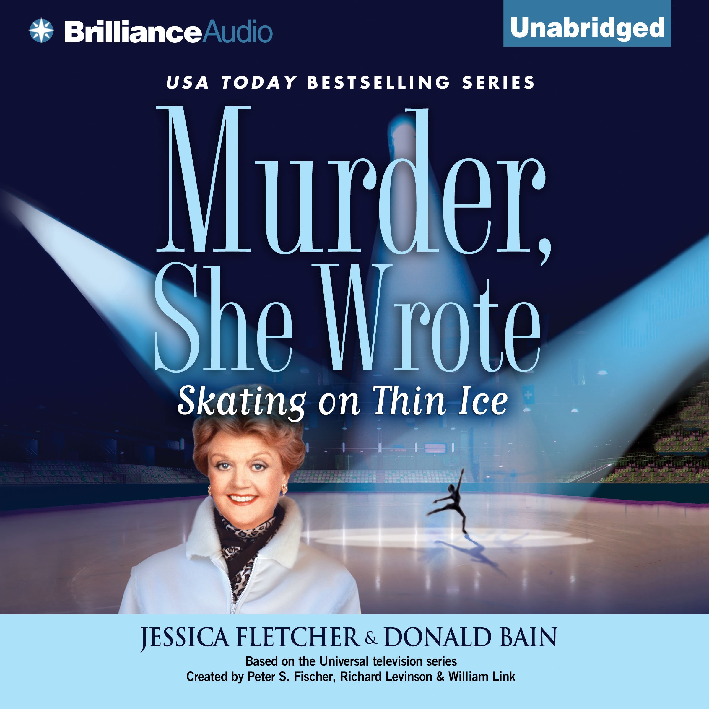 Cover art for Murder, She Wrote: Skating on Thin Ice