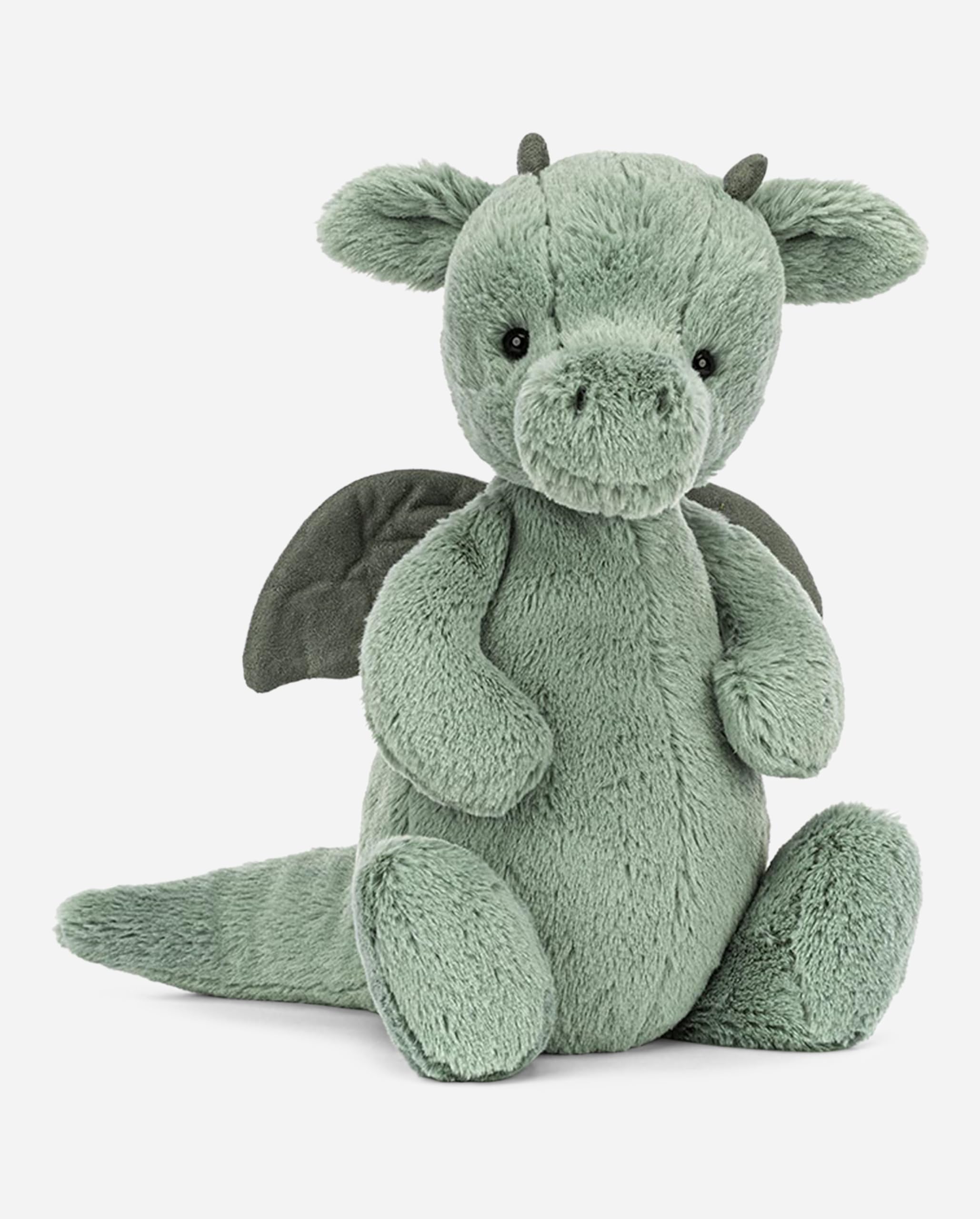 〈ジェリーキャット〉Bashful Dragon ぬいぐるみM［32㎝］公式 Amazon.co.jp: JELLYCAT（ジェリーキャット） Bashful Dragon Medium