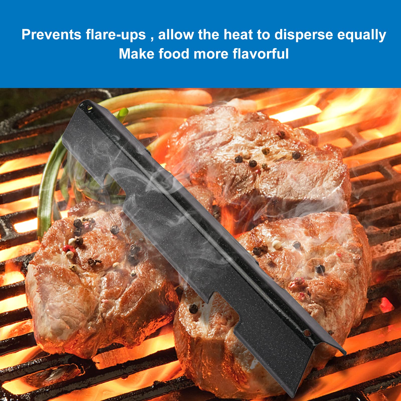 Uniflasy Flavorizer Bars for Weber Spirit I & II and GS4 Spirit II 300 Series, Spirit E310 S310