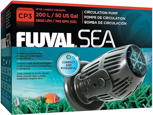 Miniatura 11 de Fluval Sea CP2 Wave Maker Bomba de circulación para acuarios de agua dulce y salada, 14346