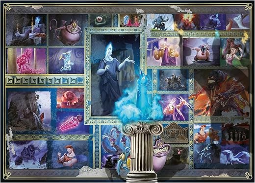 Ravensburger - Puzzle 1000 Pieces Disney Villainous: Hades | Puzzle Adults 70x50cm | Puzzles 1000 Adults | Jigsaw Puzzles Kids +14 Years Old | Puzzles 1000 Pieces Of Hades
