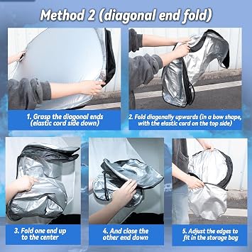 Windshield Sunshade for Ford EcoSport 2020-2024, Car Front Window Sunshade with 240T Sun Visor Protector, UV Block, Heat Sun Shield Accessory