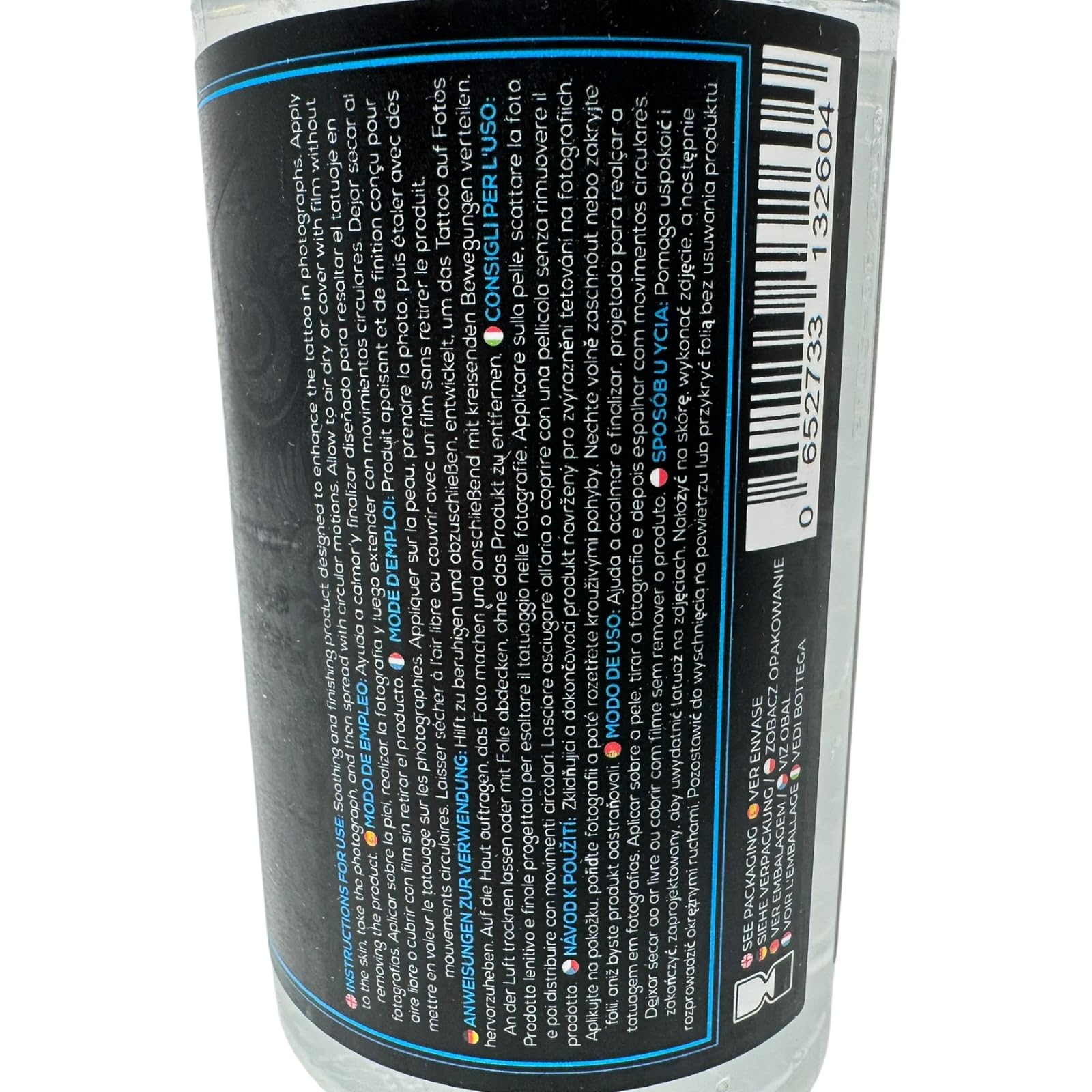 Proton Professional Photo Finish Bio-active Nettoyant pour tatouage INKgrafiX® Allemagne 200 ml