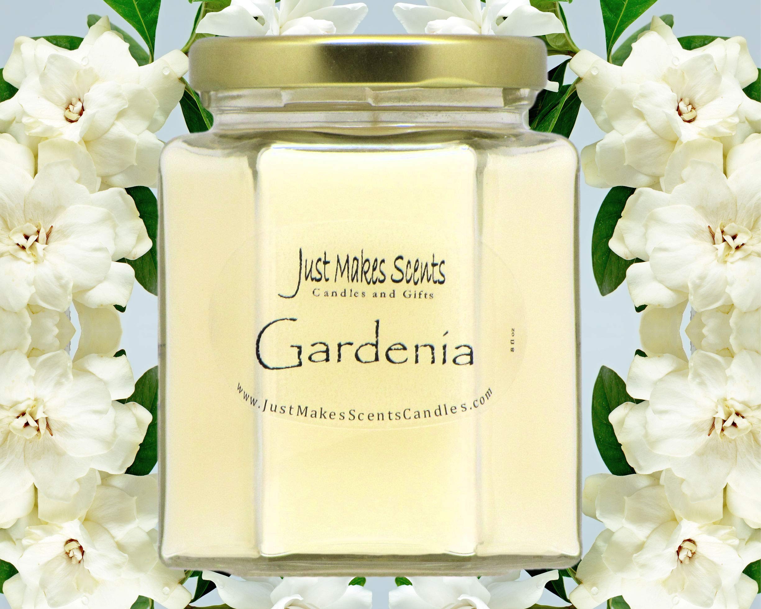 Mezcla de vela de soja, aroma de gardenia por sólo hace Scents