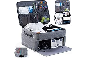 Upgraded Gold Trunk Organizer: The Perfect Caddy for Your Golf Essentials