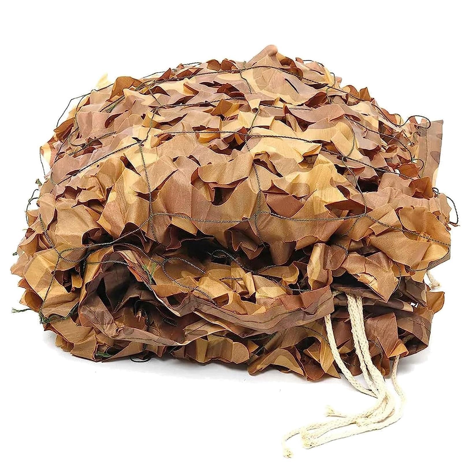 Hgtrh Sand Color Camouflage Net Camo Netting Lightweight Camo Bulk Roll,Camouflage Netting Sunshade Foldable For Garden Party Decoration Game Birthday Kids 5X5m