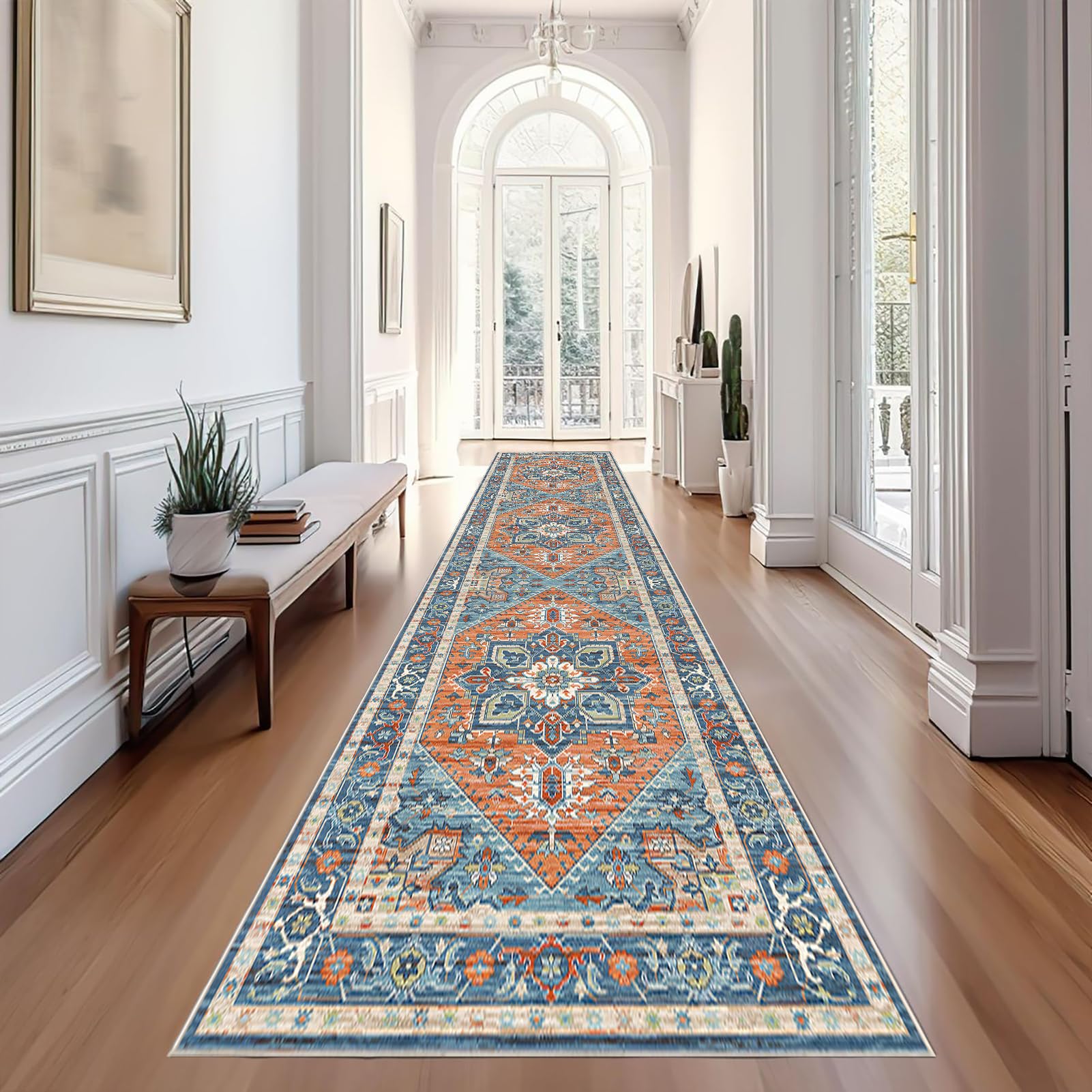 Długi korytarz dywan do korytarza, pralni, mata kuchenna, 70 x 120 cm chodnik, mata do prania w pralce, mata do wejścia, sypialni, schodów i łazienki