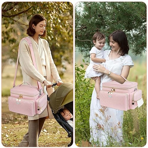 Miniatura 5 de Bolsa para extractor de leche compatible con Spectra S1 y S2, bolsa de almacenamiento de viaje para bombeo de leche para artículos esenciales y