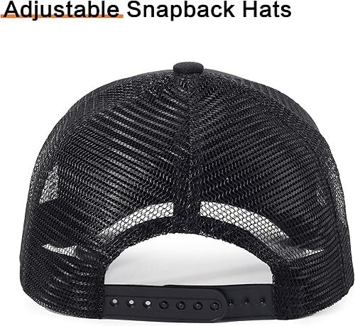 Miniatura 3 de Gorra de béisbol bordada ajustable para hombre, gorra de béisbol bordada con malla transpirable, parche cuadrado, gorras para mujer