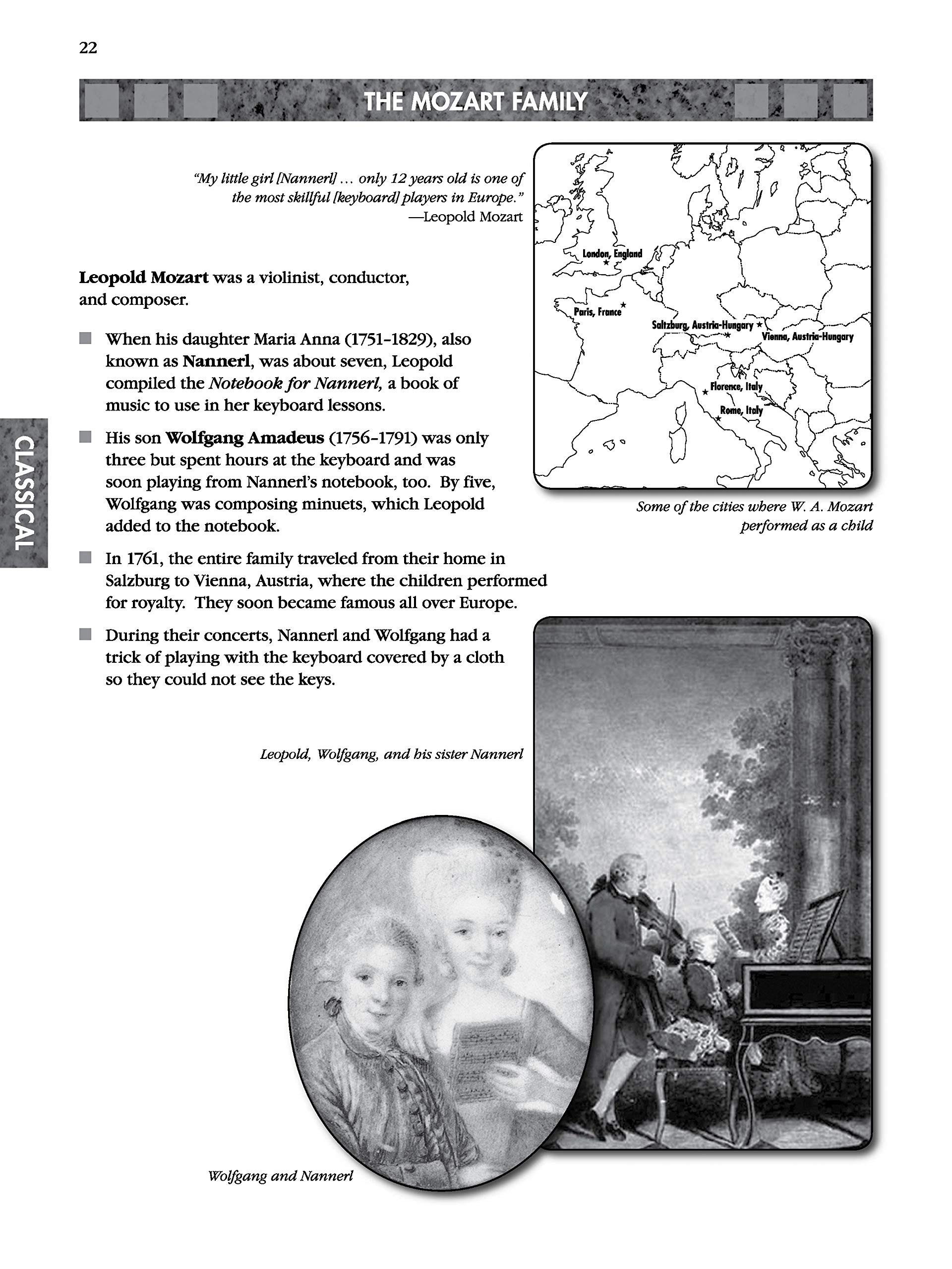 Exploring Piano Classics Repertoire: A Masterwork Method for the Developing Pianist