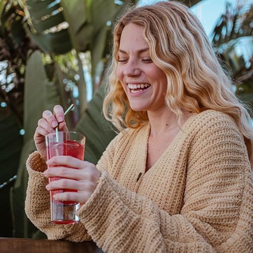 Miniatura 6 de True Lemon - Mezcla de bebida saborizante de agua, limonada de frambuesa, sin sabores ni conservantes artificiales, sin OGM, 10 unidades, 1.06 onzas