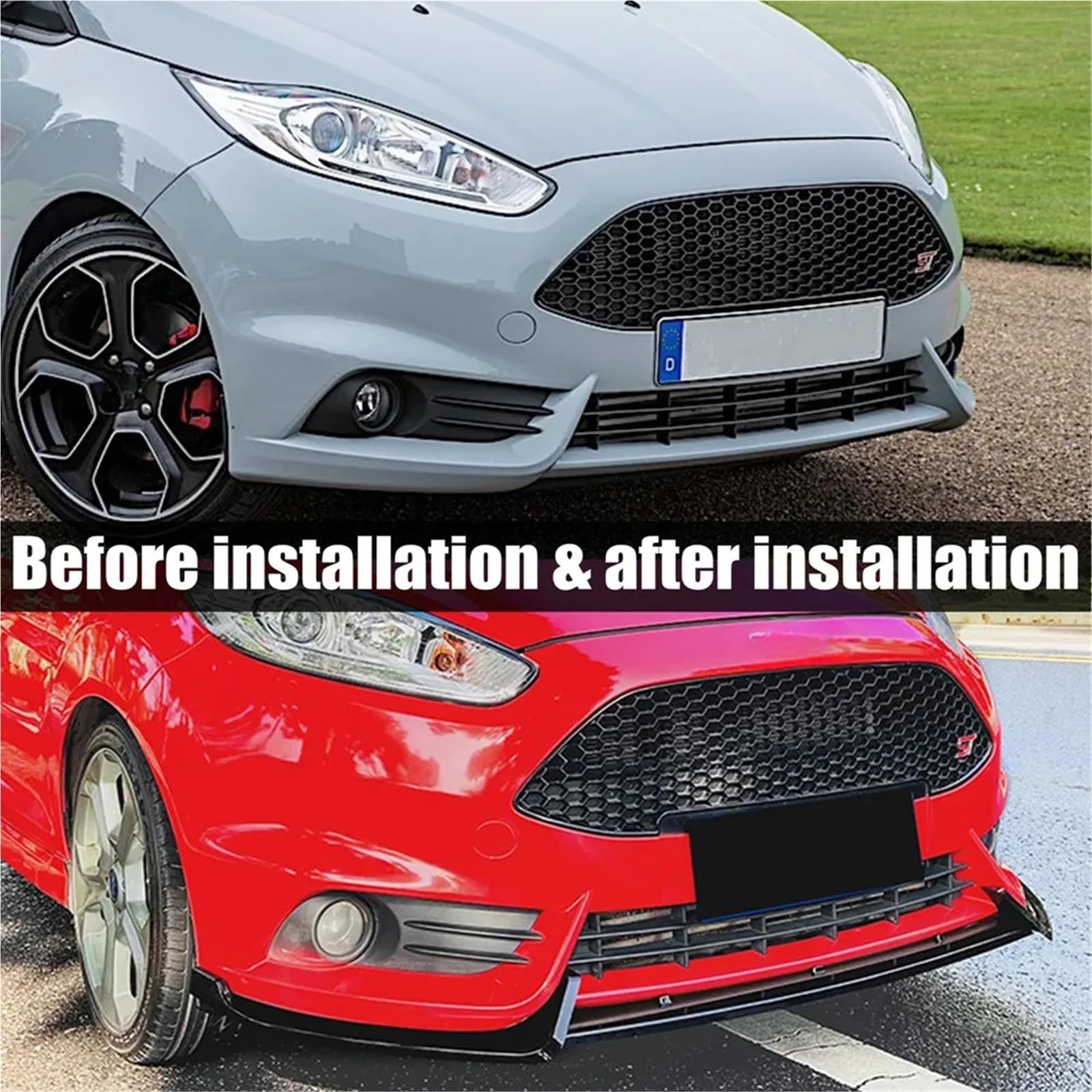 Per Ford Fiesta ST MK7 2012-2018 protezione veicolo Strisce