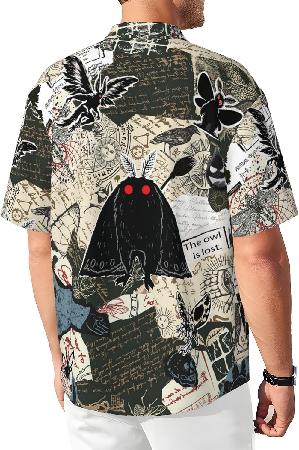 Men's Hawaiian Beach Shirt, Short Sleeve Shirts for Men, Quick-Dry Button Up Shirt for Party