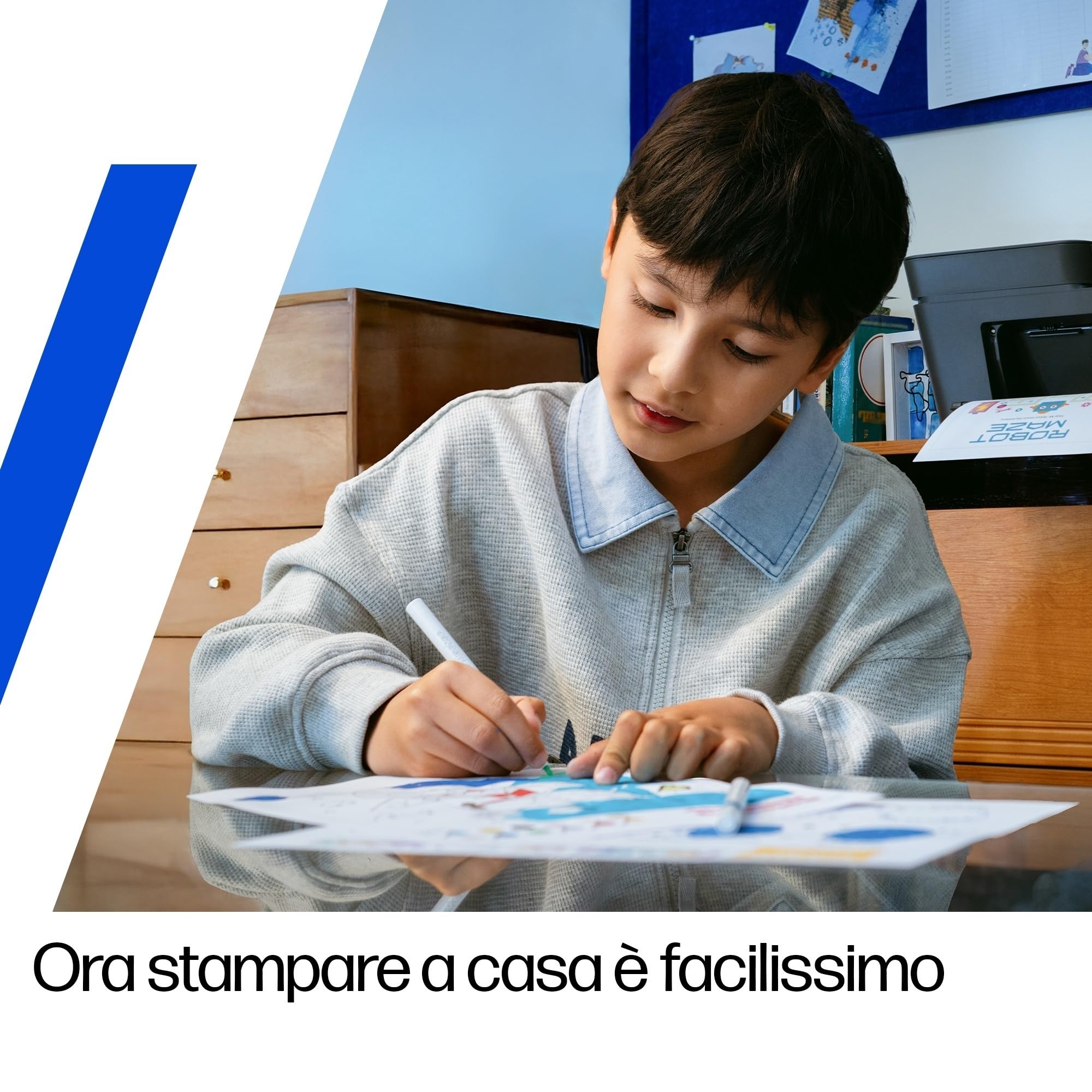 HP DeskJet 4320 A24HMB, Stampante Multifunzione a Getto d'Inchiostro A4 a Colori, Fronte e Retro Manuale, 8,5 ppm, Wi-Fi, ADF, 3 Mesi di Inchiostro Instant Ink Inclusi, Nera