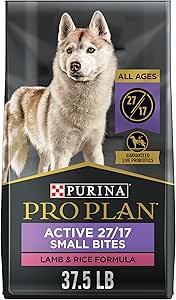 Purina Pro Plan High Protein, Small Bites Dog Food, SPORT 27/17 Lamb & Rice Formula - 37.5 lb. Bag