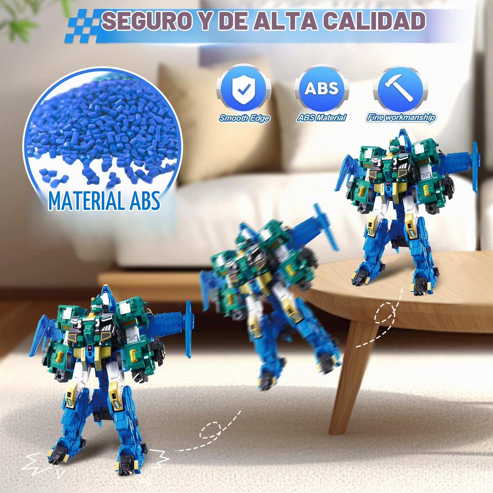 Quantum Heroes DINOSTER Robot Transformador 3 en 1 Stego Blast Wing, 11,81 Pulgadas, Juguetes Robot Carroza Transforming Juguetes para Niños y Niñas 5 6 7 8 9 10 años | Carro y Robot Transformable Juguetes para niños y niñas de 5 6 7 8 9 10 años
