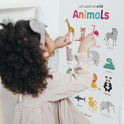 Miniatura 4 de Carteles educativos para niños 30 carteles de aula de jardín de infantes para niños pequeños (carteles preescolares -decoraciones de aula) - por