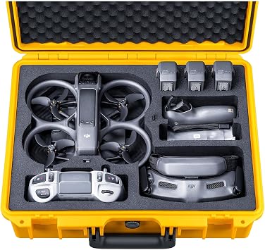 Lykus Titan AT200 Hard Case for DJI Avata 2,Goggles 3NOT N3,FPV/Motion RC