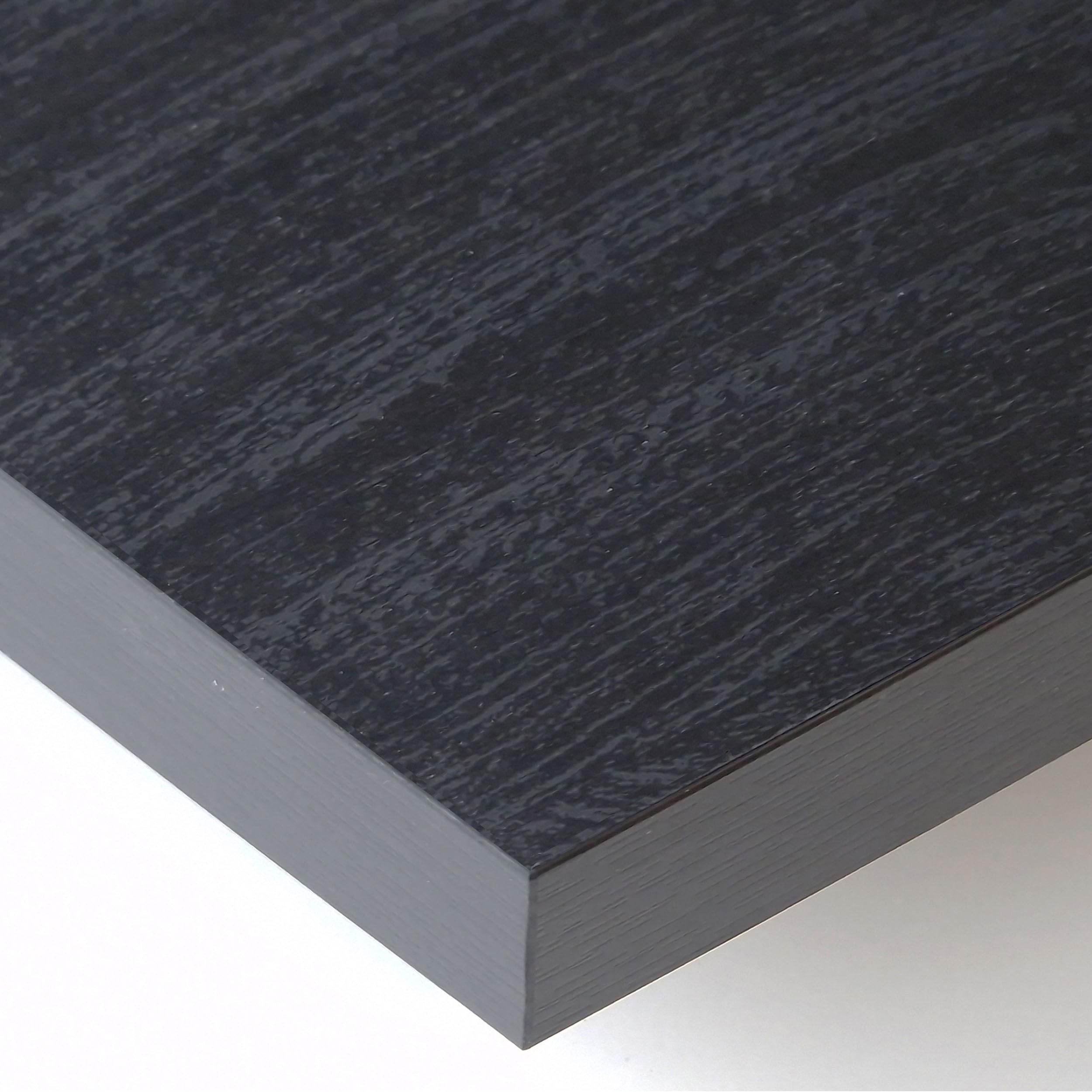 Skraut Home | Mueble TV | Muebles de salón, almacenaje | 315x50x35 cm | para televisión hasta 80" | Chimenea eléctrica XXL | Colgado, Suspendido | Estilo Moderno | Roble Oscuro y Negro