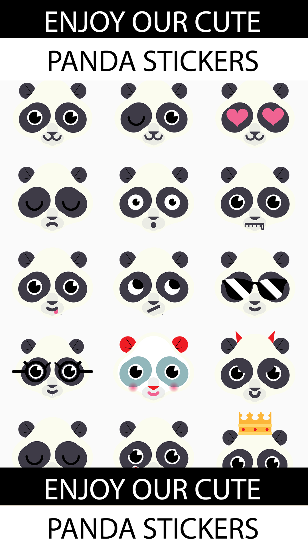 Cute Panda Emoji for Android
