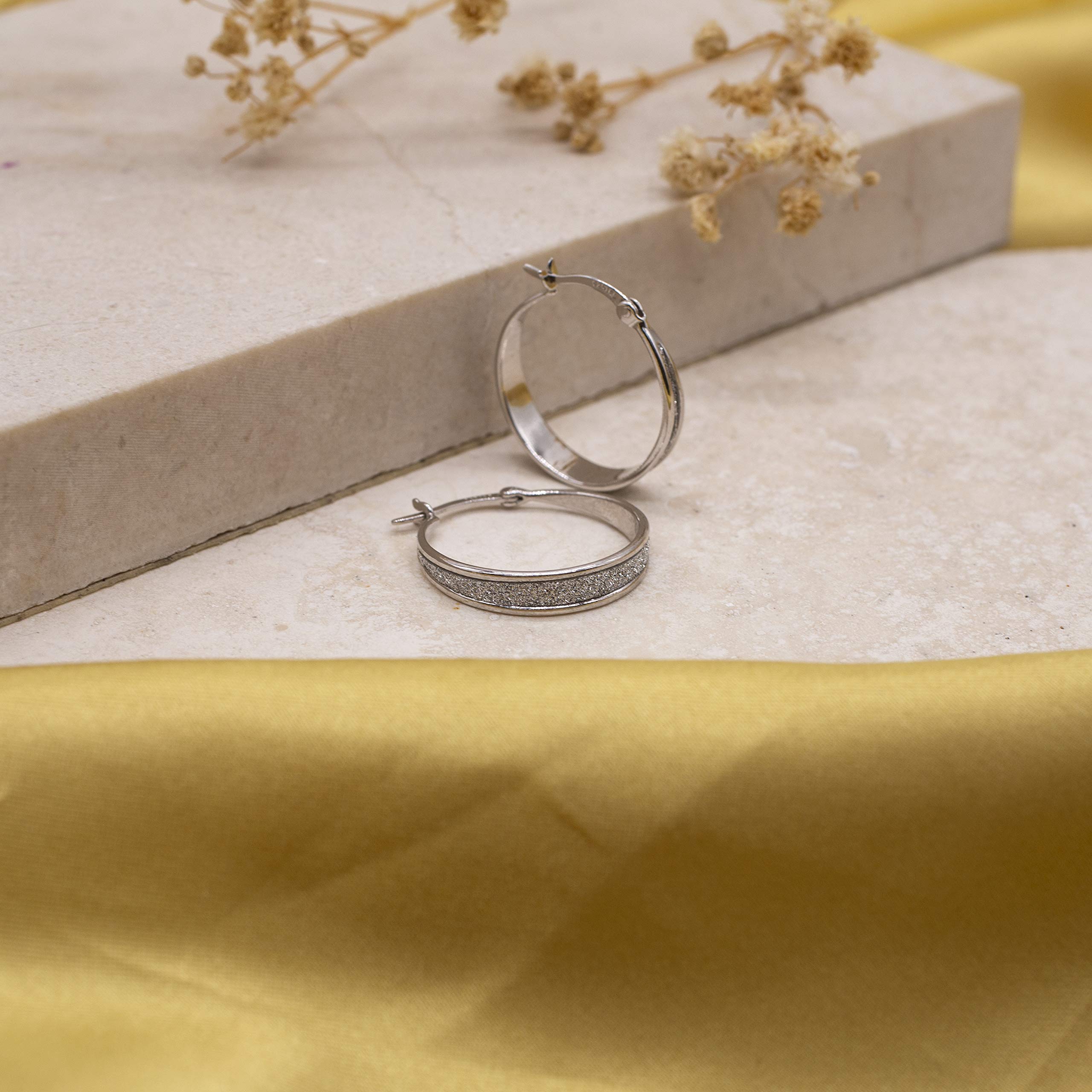 Tuscany Silver Pendientes de aro Mujer plata Plata fina 925 - 8.51.1939