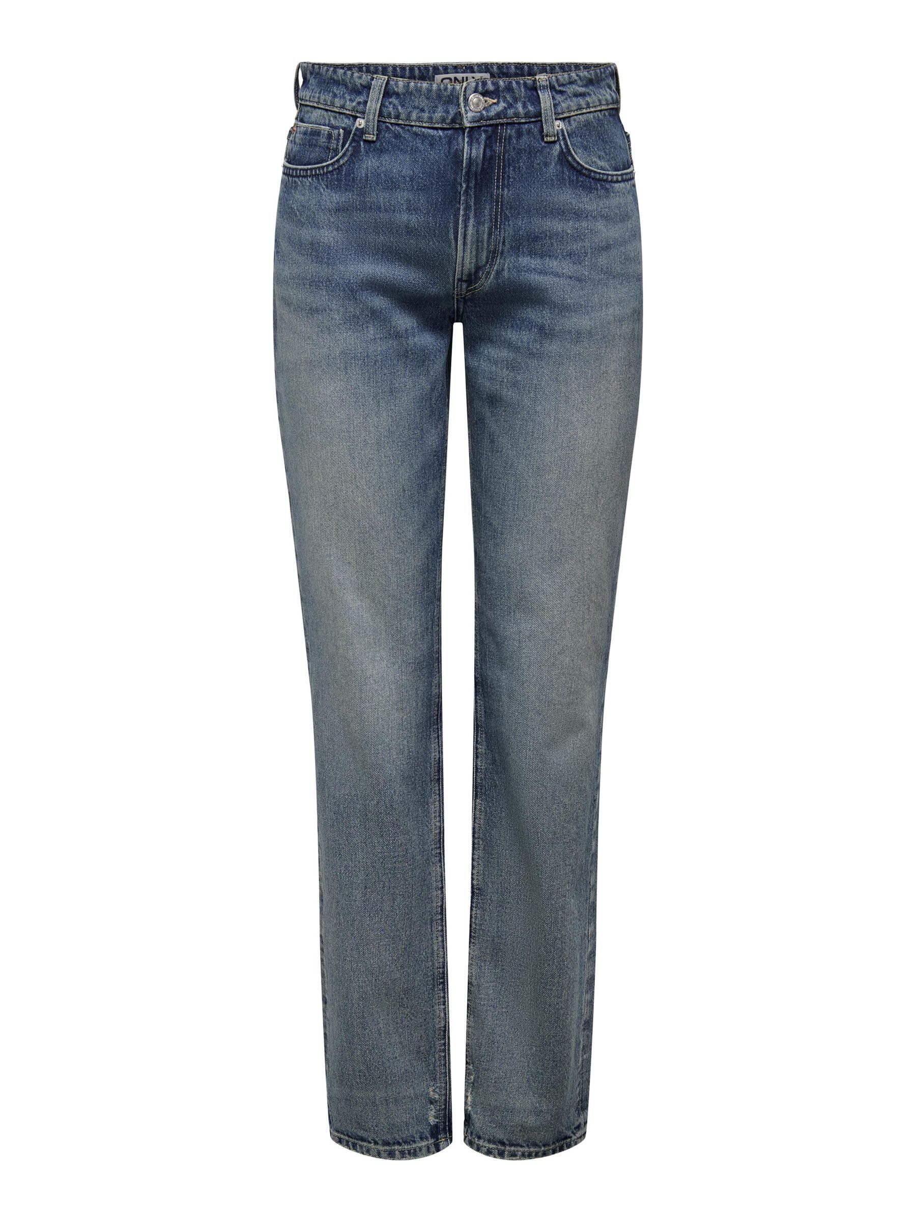 ONLJACI MW STRAIGHT TINT DNM CRO Jeans Kadın