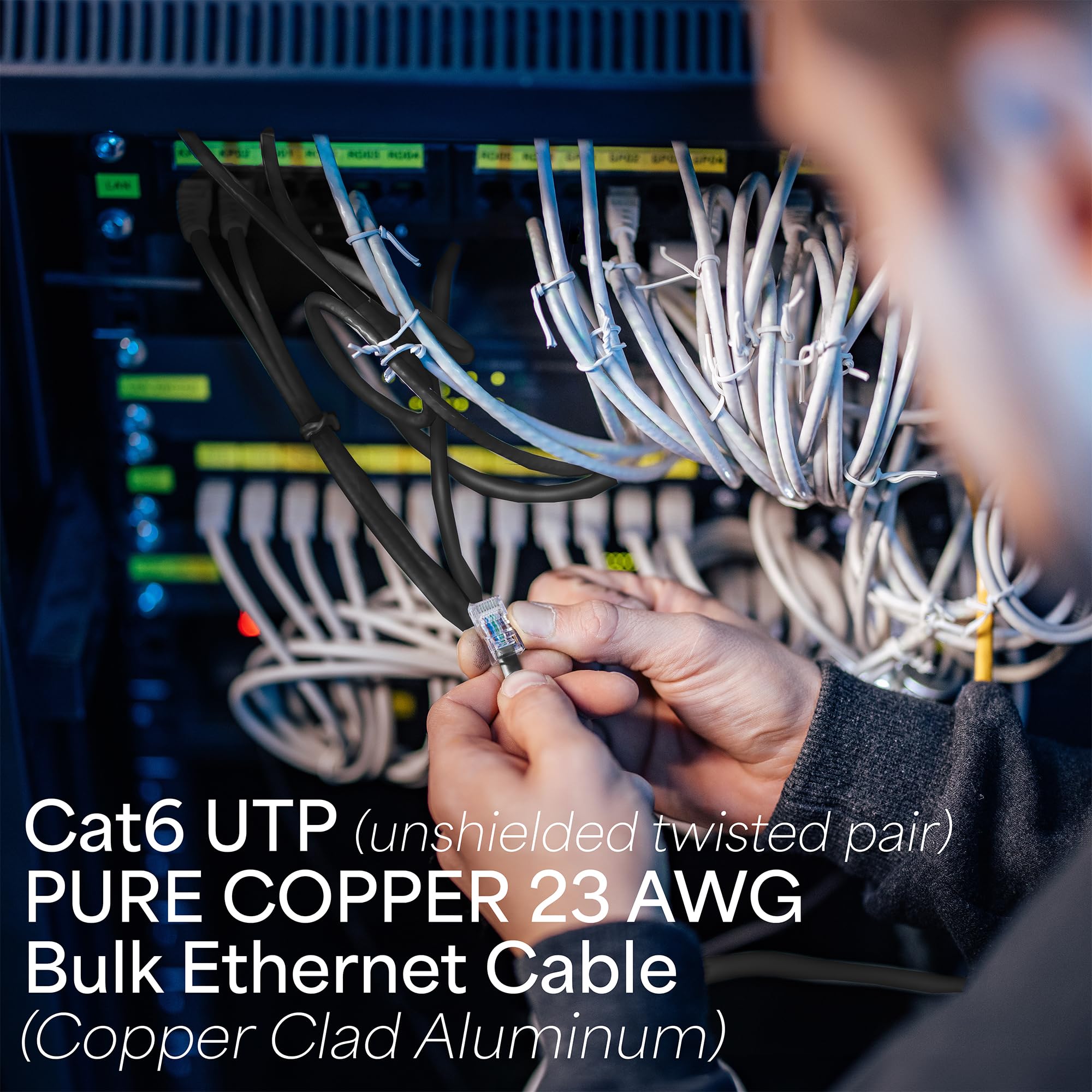 Neuf complète Cuivre 152,4 m Cat6 Câble Ethernet/Fil 152,4 m CAT-6 extérieur étanche/Direct enterrement/Underground ~ Vivo (Cable-v014)
