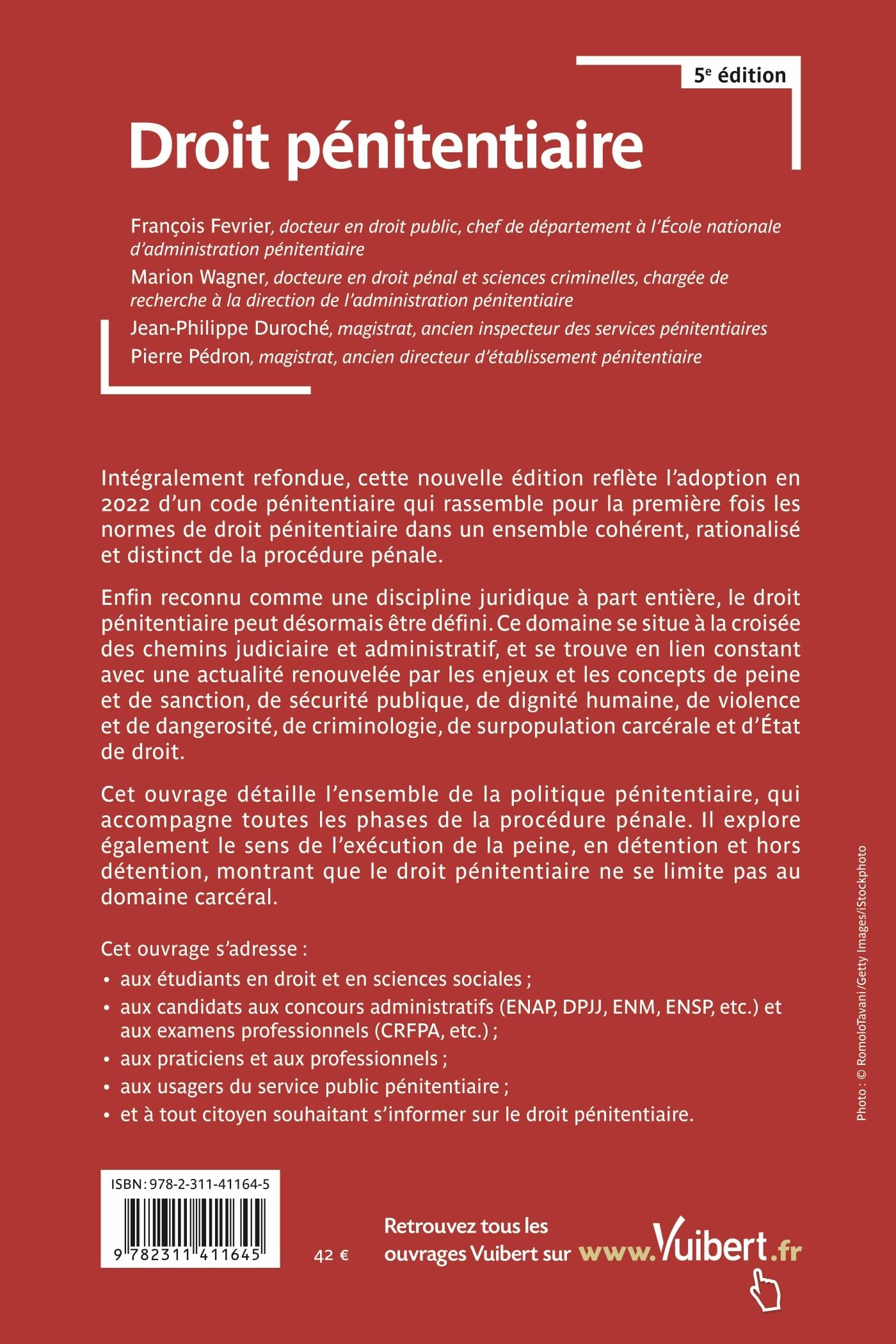 Droit pénitentiaire: Tout le cours à jour des dernières réformes