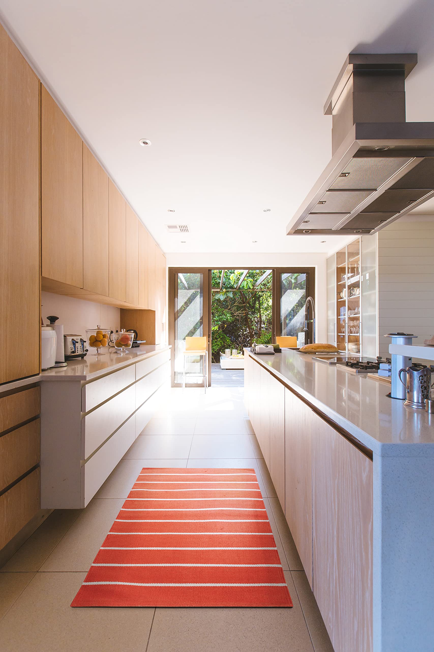 ABC Tapis Polyvalent Fait Main en Coton Riva