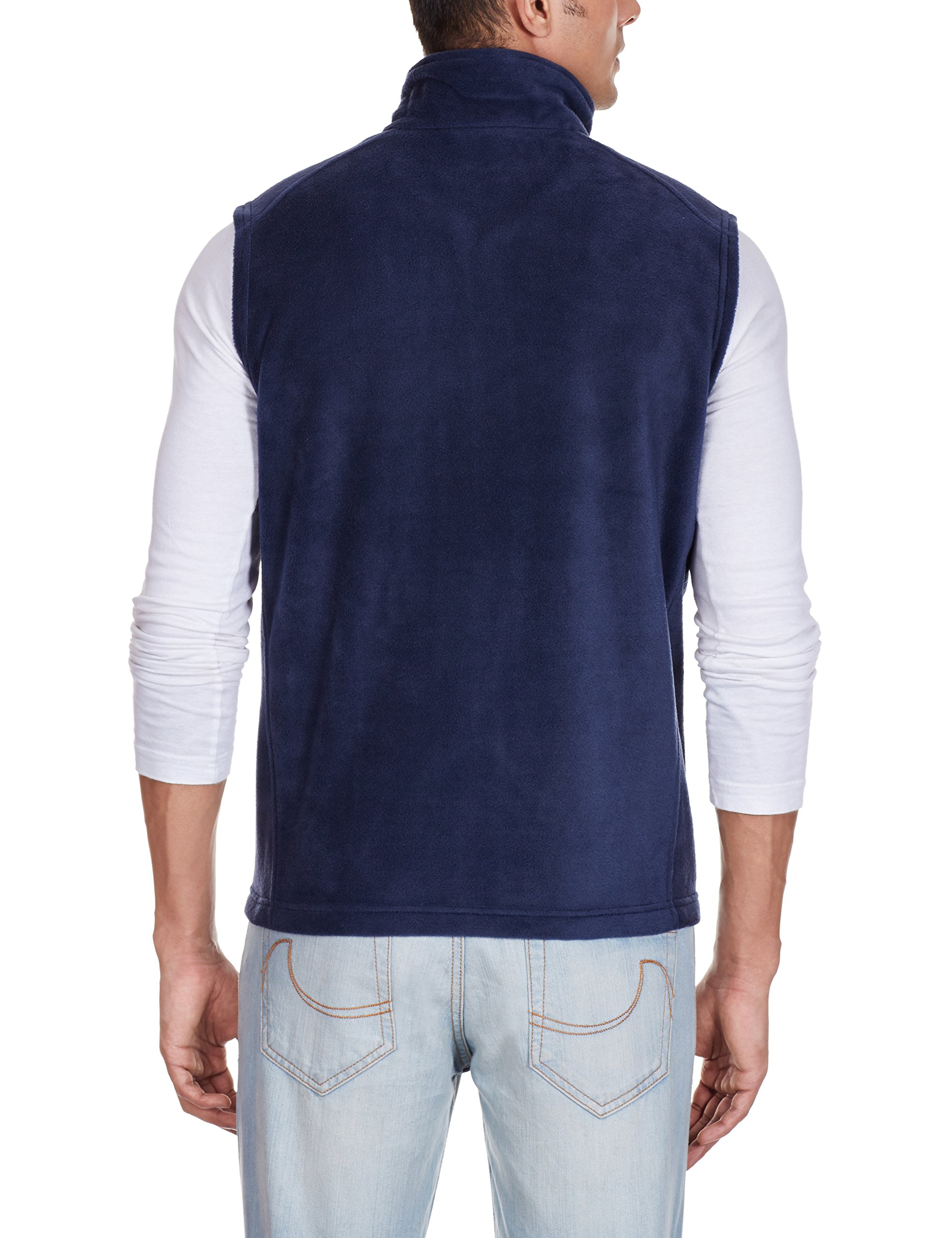 Columbia Cathedral Peak - Chaleco Polar Con Cremallera Frontal Chaleco Cathedral Peak Ii Hombre (Pack de 1)