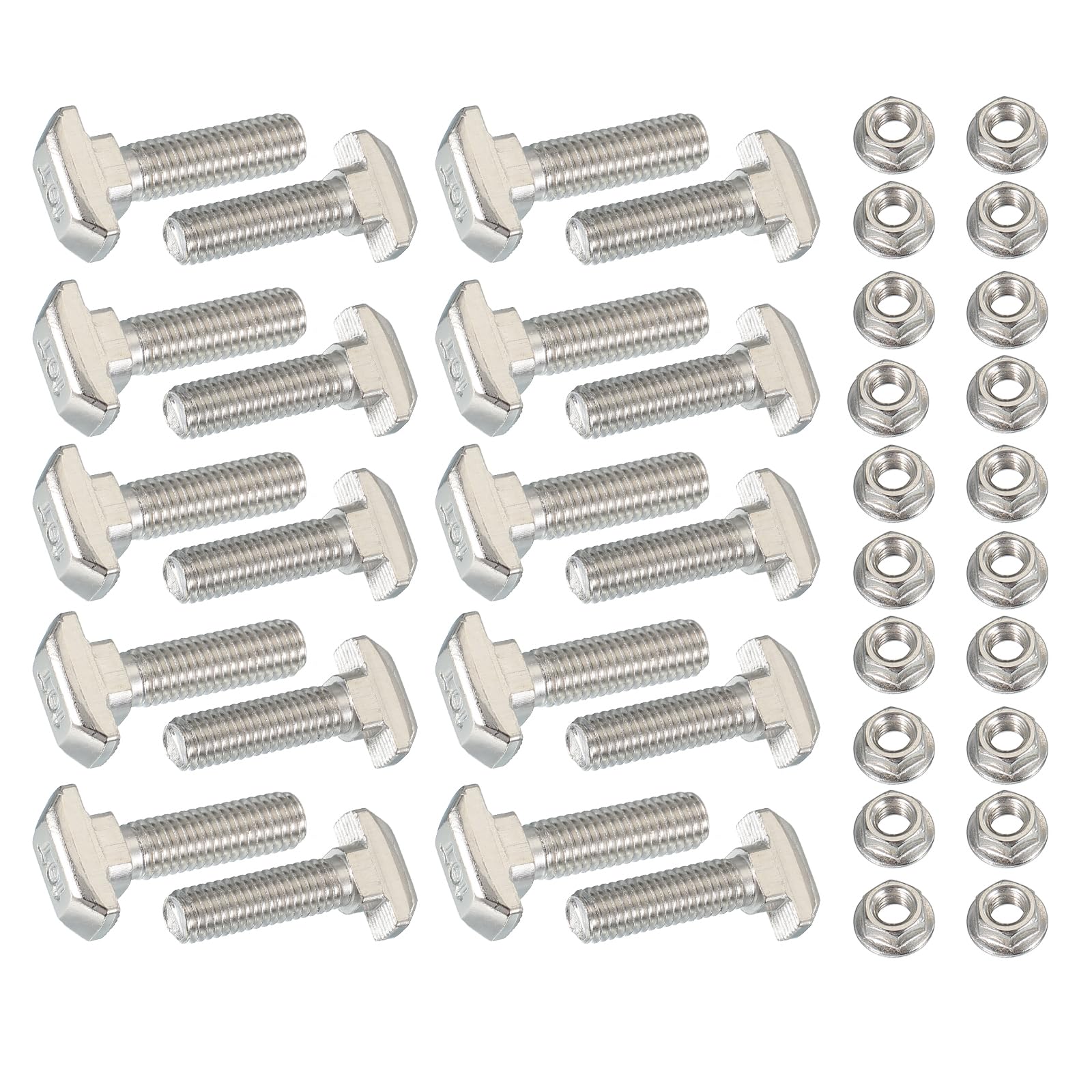 PATIKIL M8 x 28 mm T-Slot Bolts
