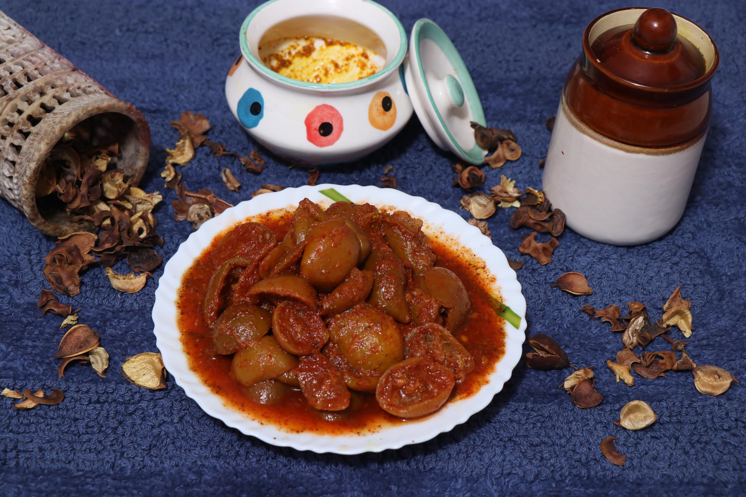 Bhagirathi Traditional Lemon Hing Pickle 500g Spicy Nimbu Hing Ka Achar Homemade Style Oil-Free Digestive Lemon Pickle 4