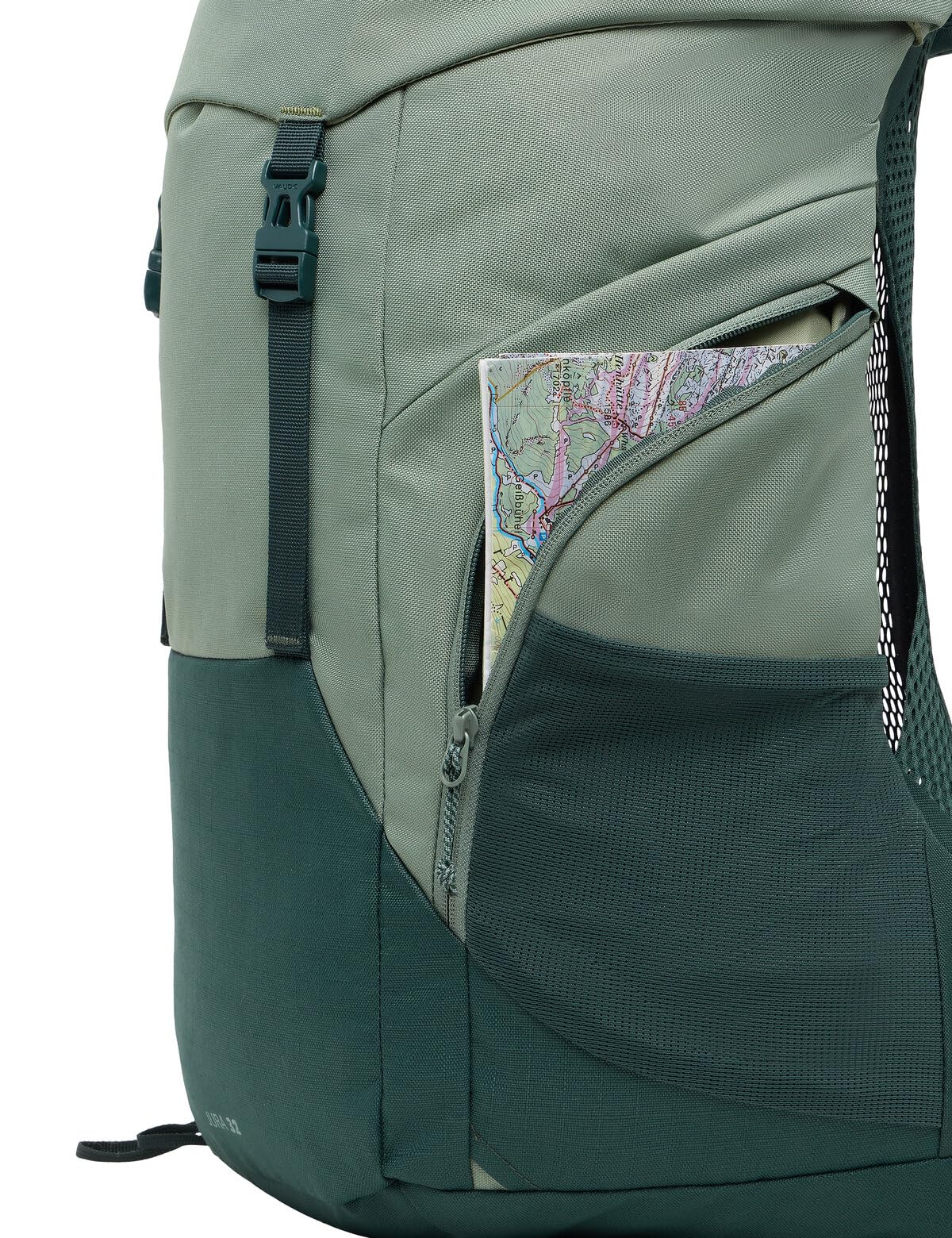VAUDE Jura 32 – Zaino da trekking 32 l, molto spazio con design ergonomico, pannello posteriore traspirante, scomparto per sistema di idratazione e materiale robusto, ideale per lunghe escursioni