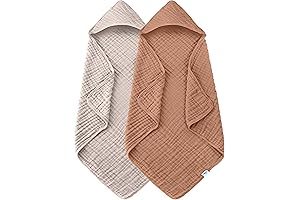 Hooded Baby Bath Towels for Ultimate Cuddles and Comfort