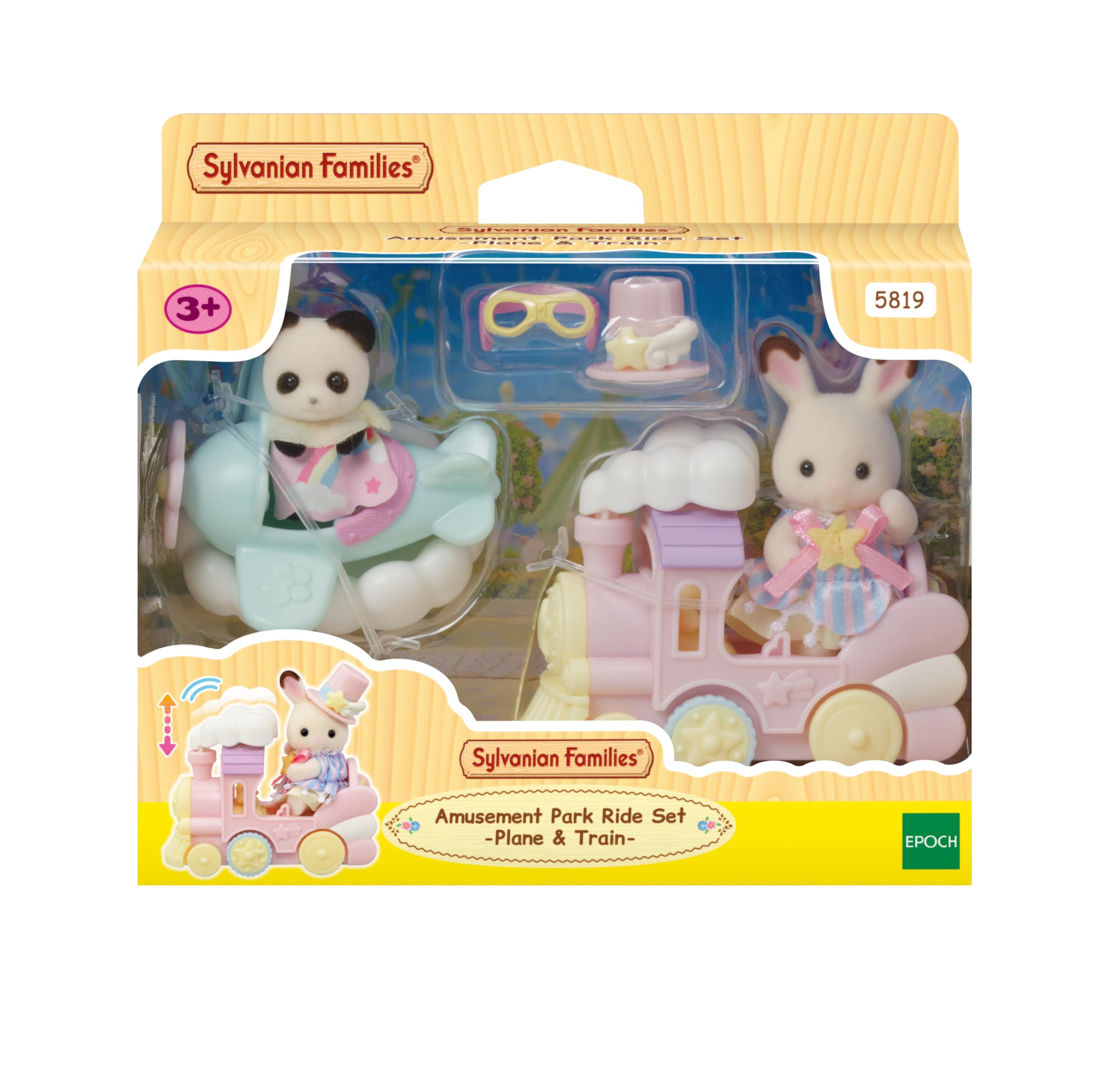 Sylvanian Families - 5819 Veicoli da Sogno - aereo & treno