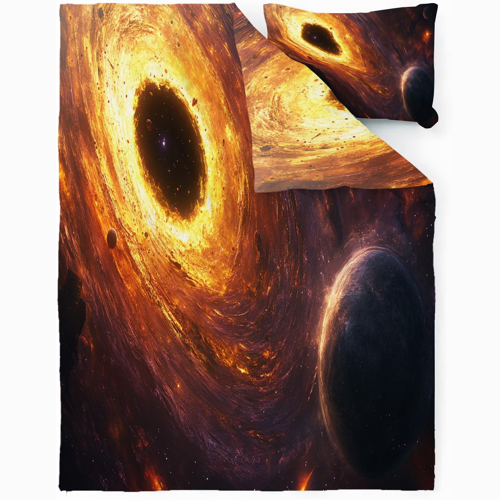 3-delige dekbedovertrekset - dekbedovertrek 240X220, 2 kussenslopen 65X65 - zachte, ademende microvezel polyester van kwaliteit - ritssluiting en hoekbandjes voor pasvorm - OEKO-TEX - wit