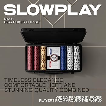 SLOWPLAY Nash クレイポーカーチップセット 300個 Amazon | SLOWPLAY Nash クレイポーカーチップセット 14g