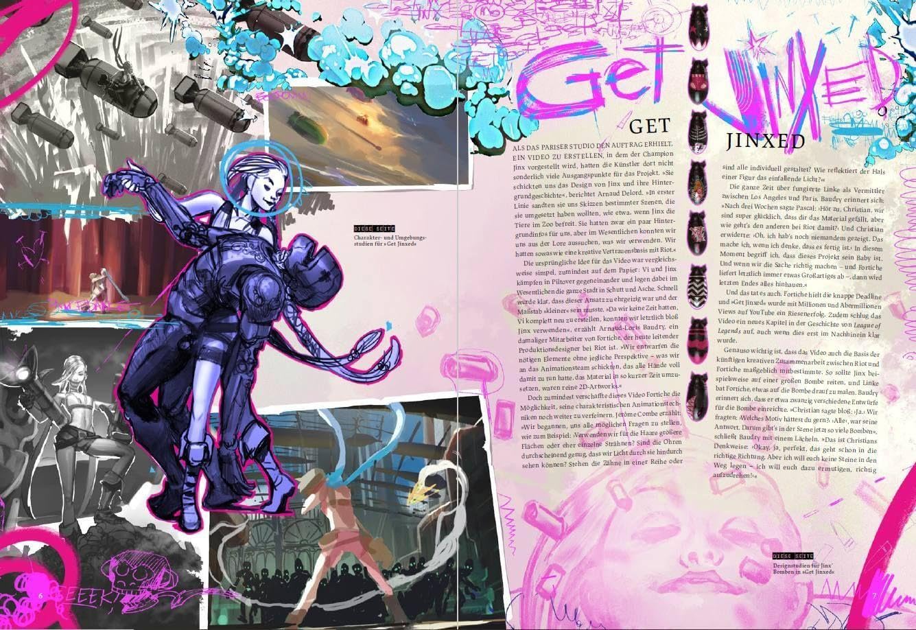 Hinter den Kulissen von Arcane: Buch zur Netflix-Animationsserie Arcane, die auf dem Videogame League of Legends basiert