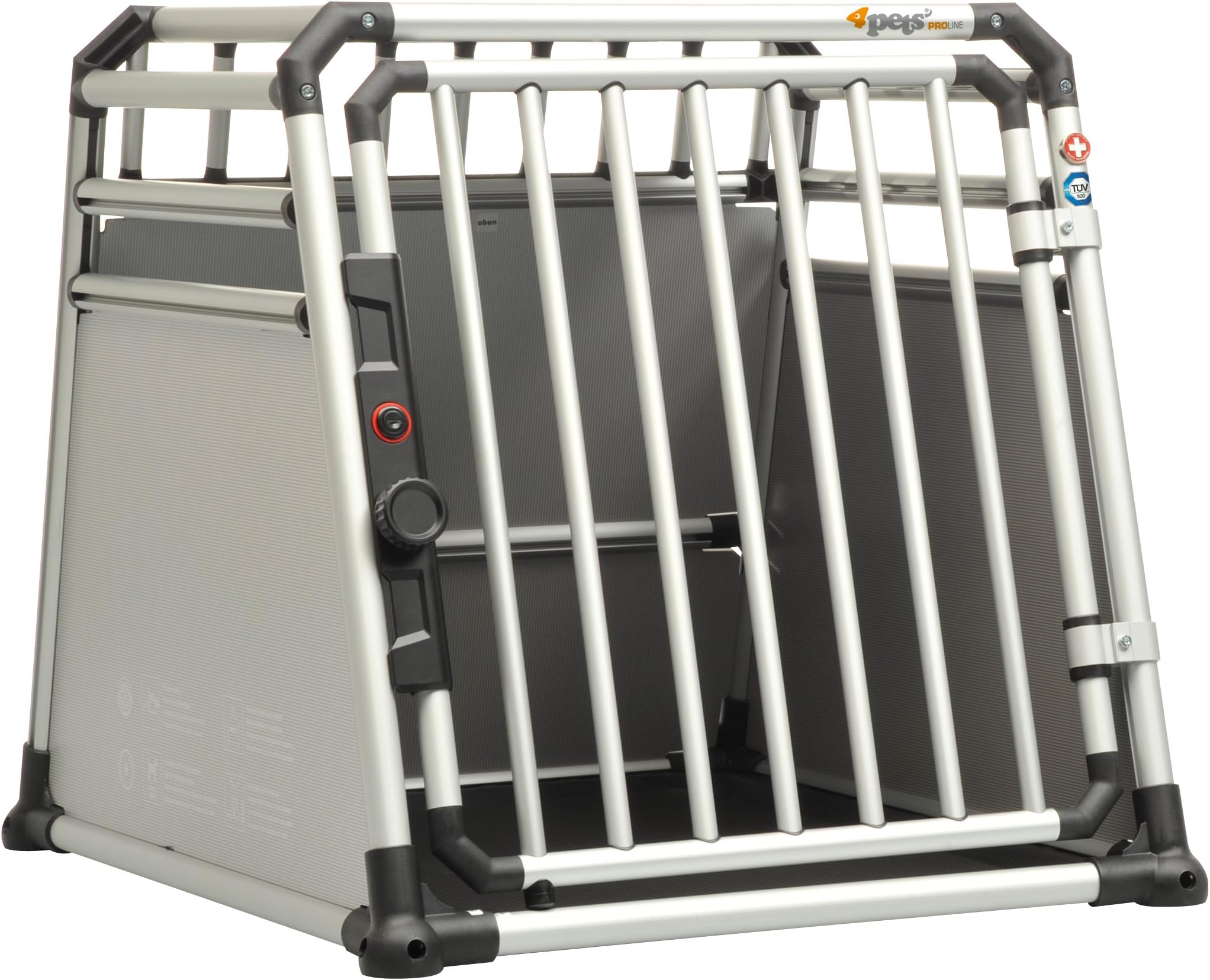 4pets ProLine Crash Tested Dog Crate with Aluminum Frame, Eagle Medium