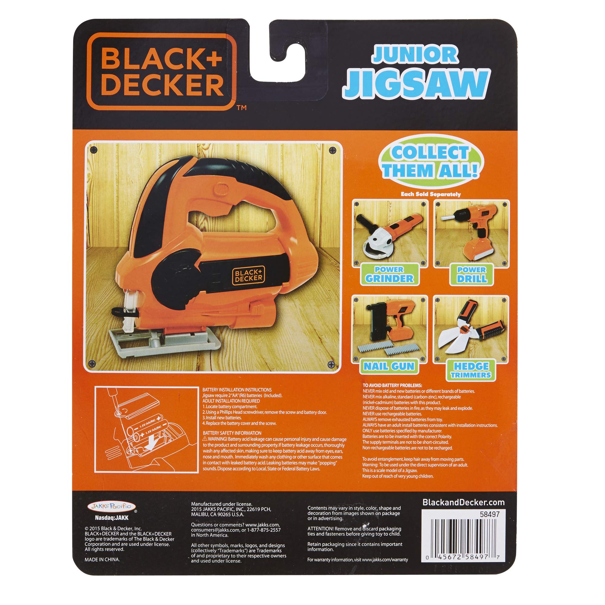 Decker Jr. Electronic Tool, Jigsaw 