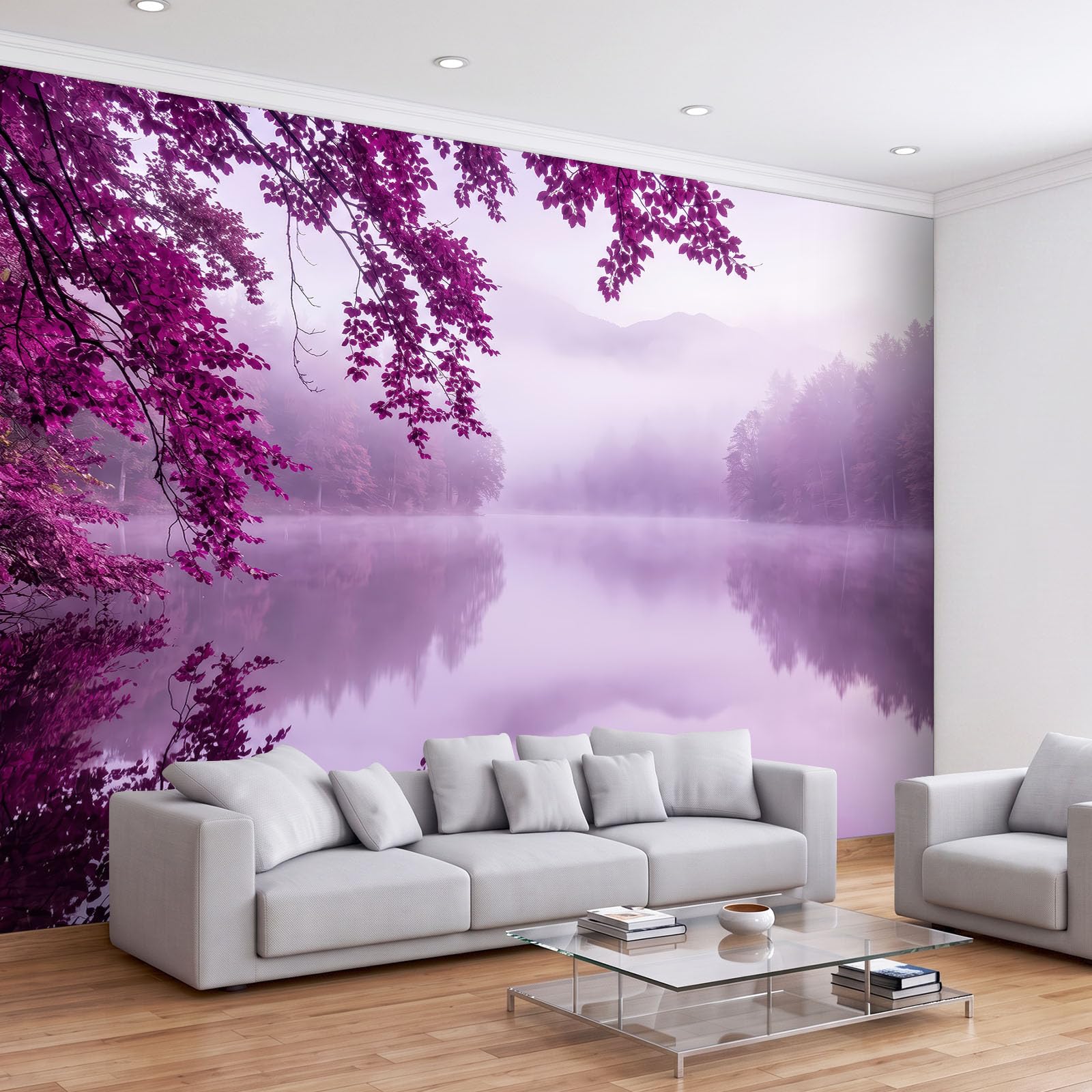 Genérico Adhesivo Papel Pintado Panorámico Soñador Estética Niñas