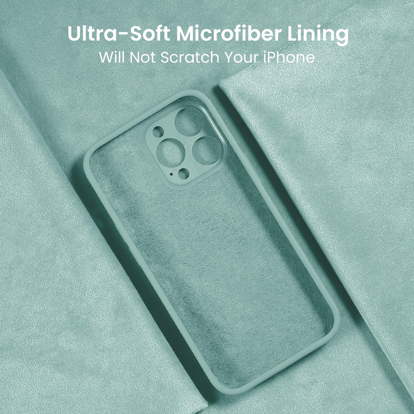 FireNova Designed For IPhone 15 Pro Case Silicone Upgraded [Camera