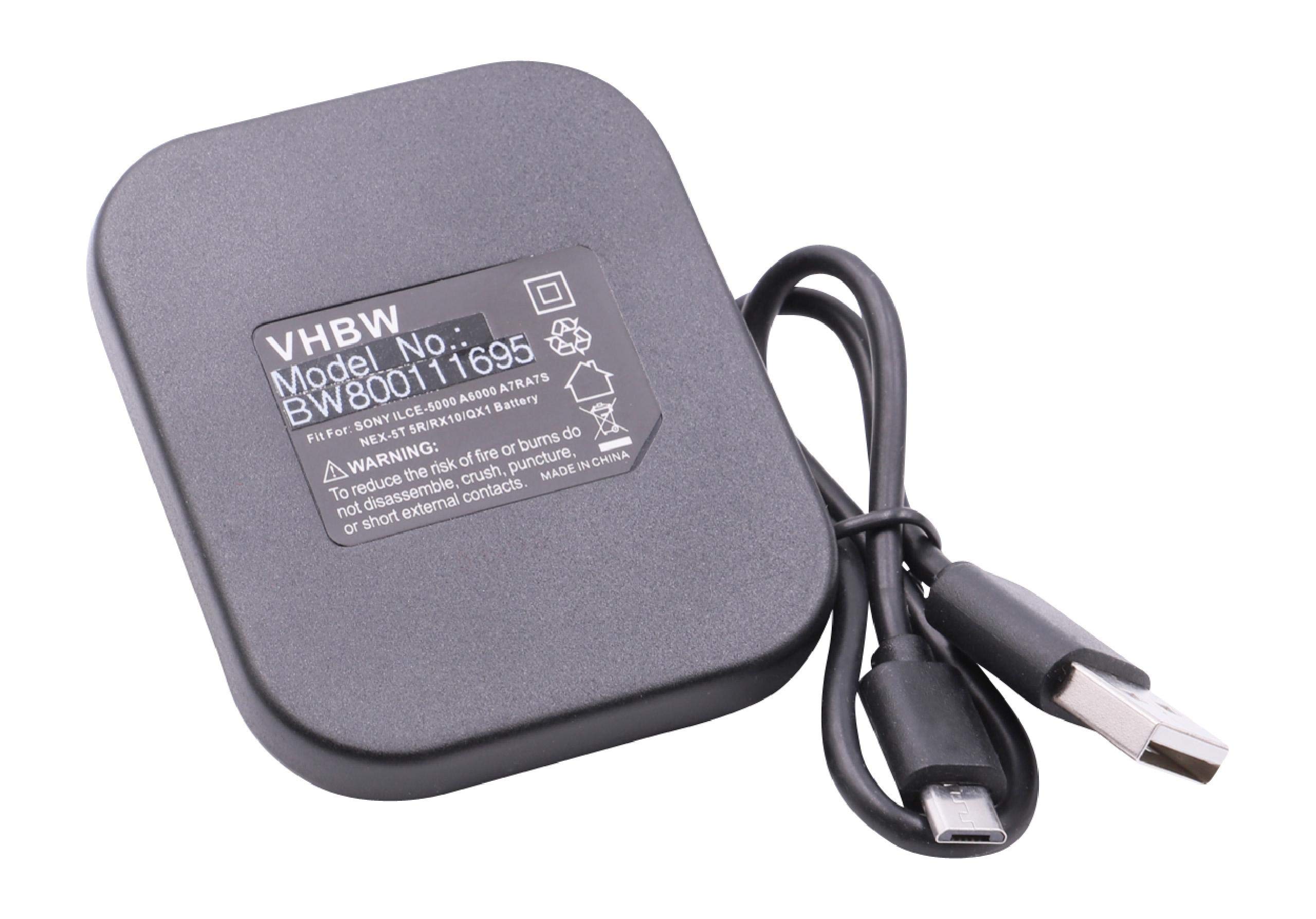 Chargeur USB Pour Sony Alpha NEX-5RY/5T/6/6L/6Yn/7 - Avec Câble Micro-USB Et Témoin LED - 13